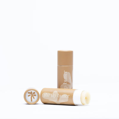 THE Lip Butter – kokos a vanilka | vyživující balzám na rty s olivovým skvalanem