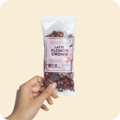 Latte Flower Crown