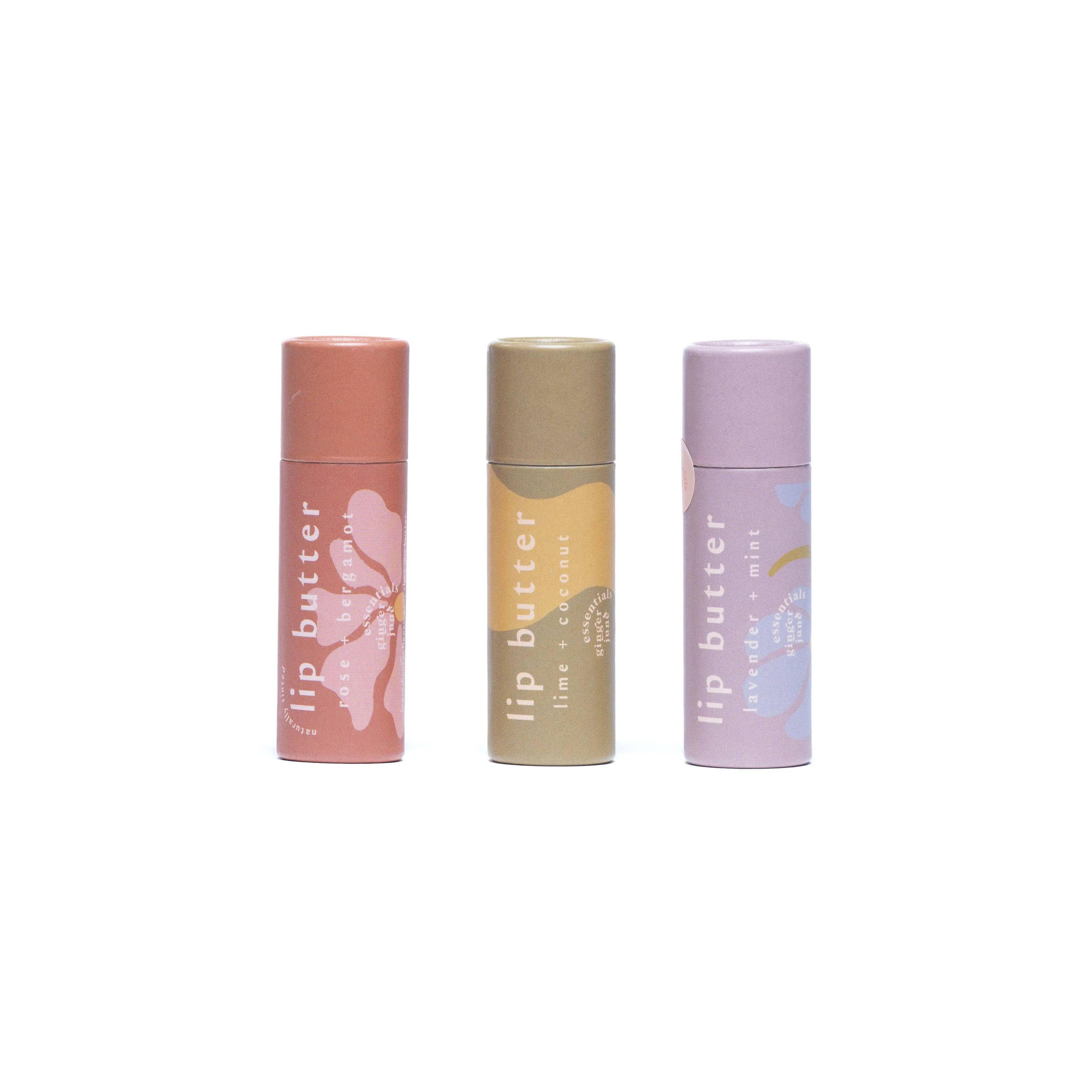 Lip Butter – růže a bergamot | vyživující balzám na rty s olivovým skvalanem