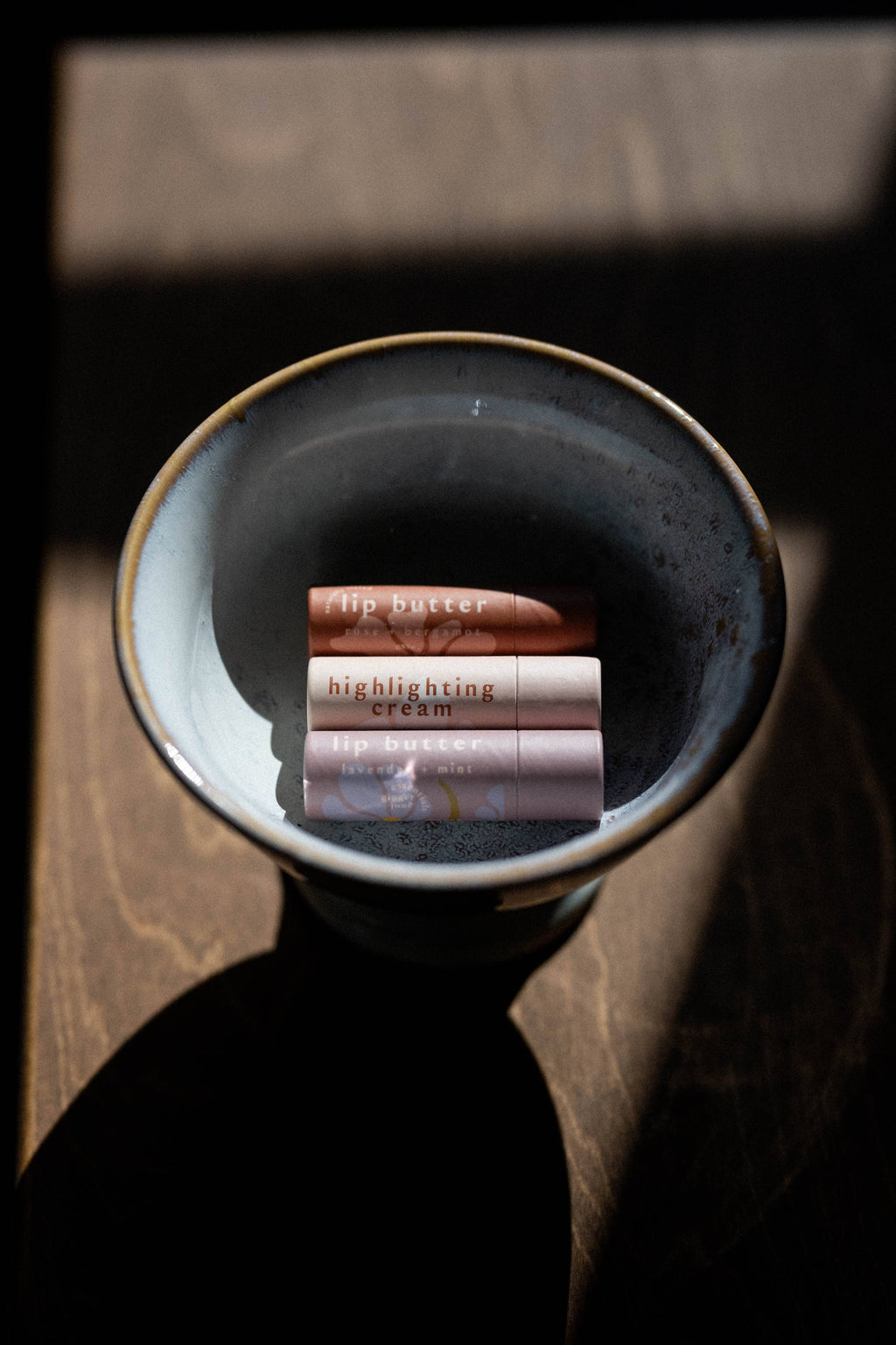 Lip Butter – levandule a máta | vyživující balzám na rty s olivovým skvalanem