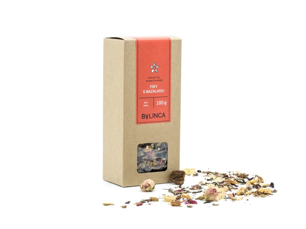 Bylinca Ovocný čaj Fíky s bazalkou 100g