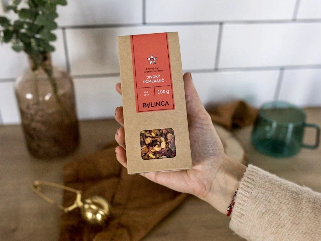 Bylinca Ovocný čaj Divoký pomeranč 100g