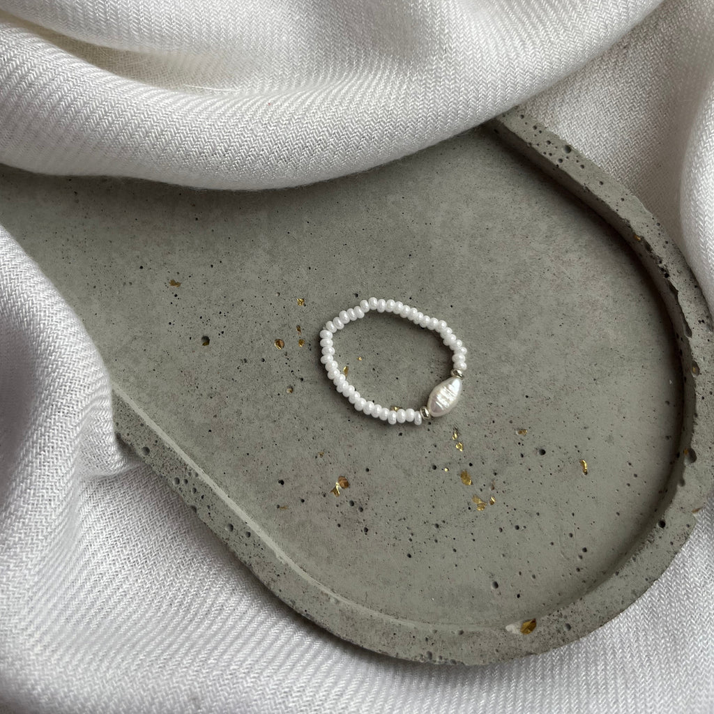 Prstýnek la perla • blanco