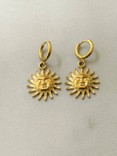 Náušnice Sun Hoop