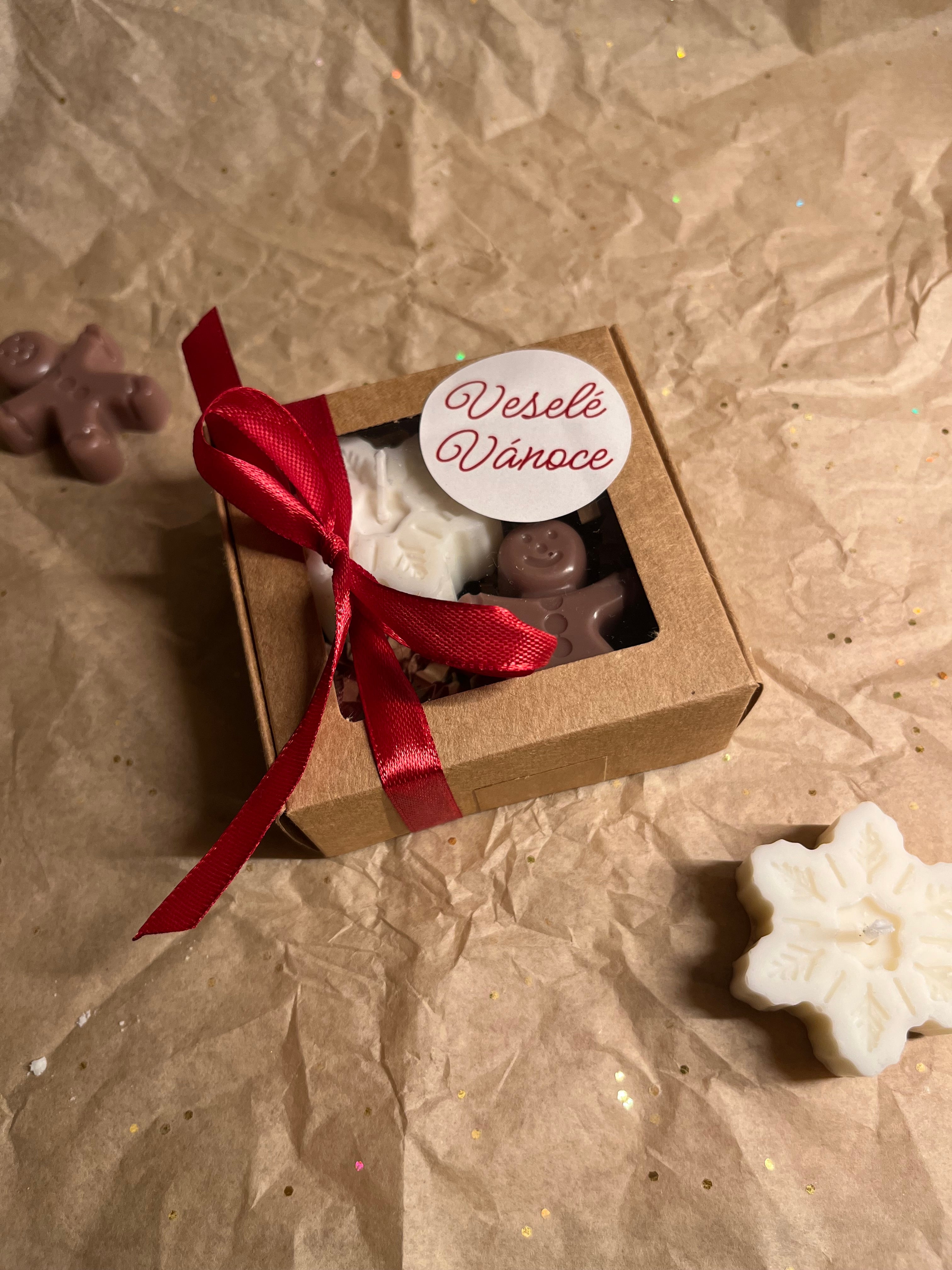 Dárková sada ~ vločka a perníček