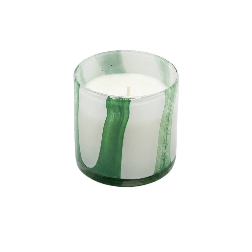 Vonná svíčka Green Vibes | Cedr, pačuli & kapradina