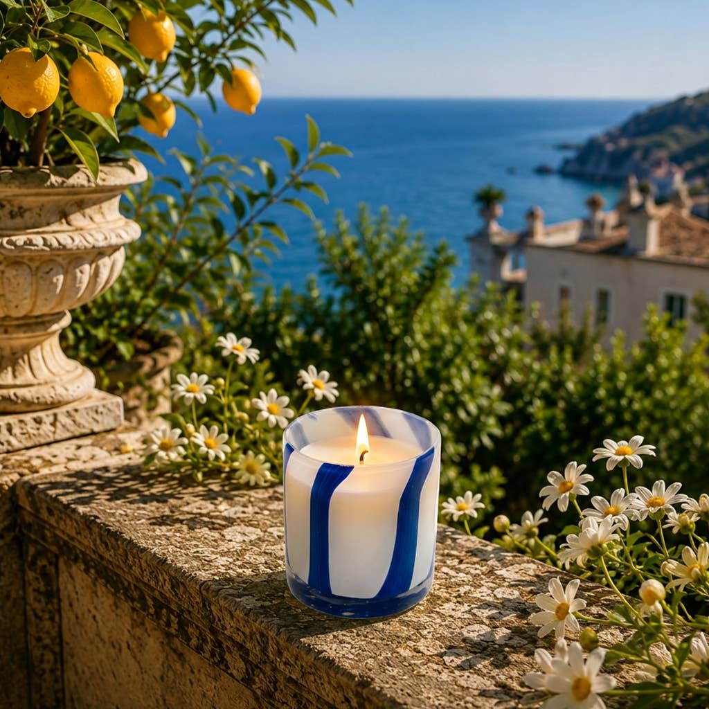 Vonná svíčka My Riviera | Citron, bergamot & pomerančový květ