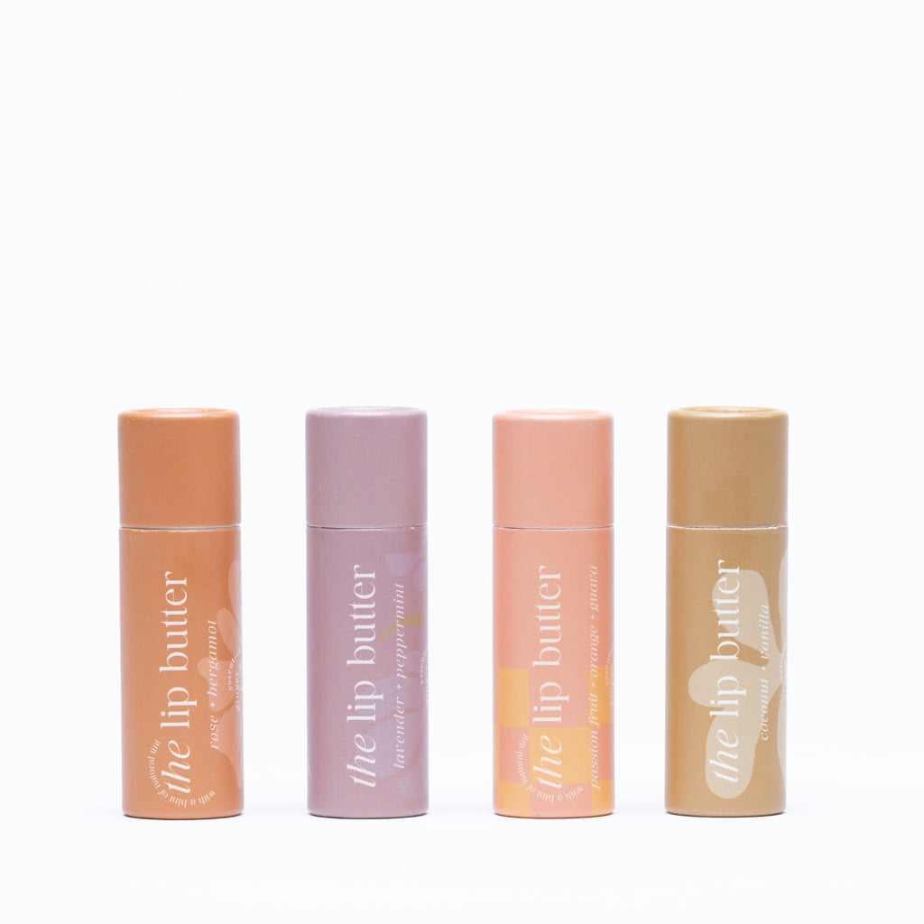 THE Lip Butter – kokos a vanilka | vyživující balzám na rty s olivovým skvalanem