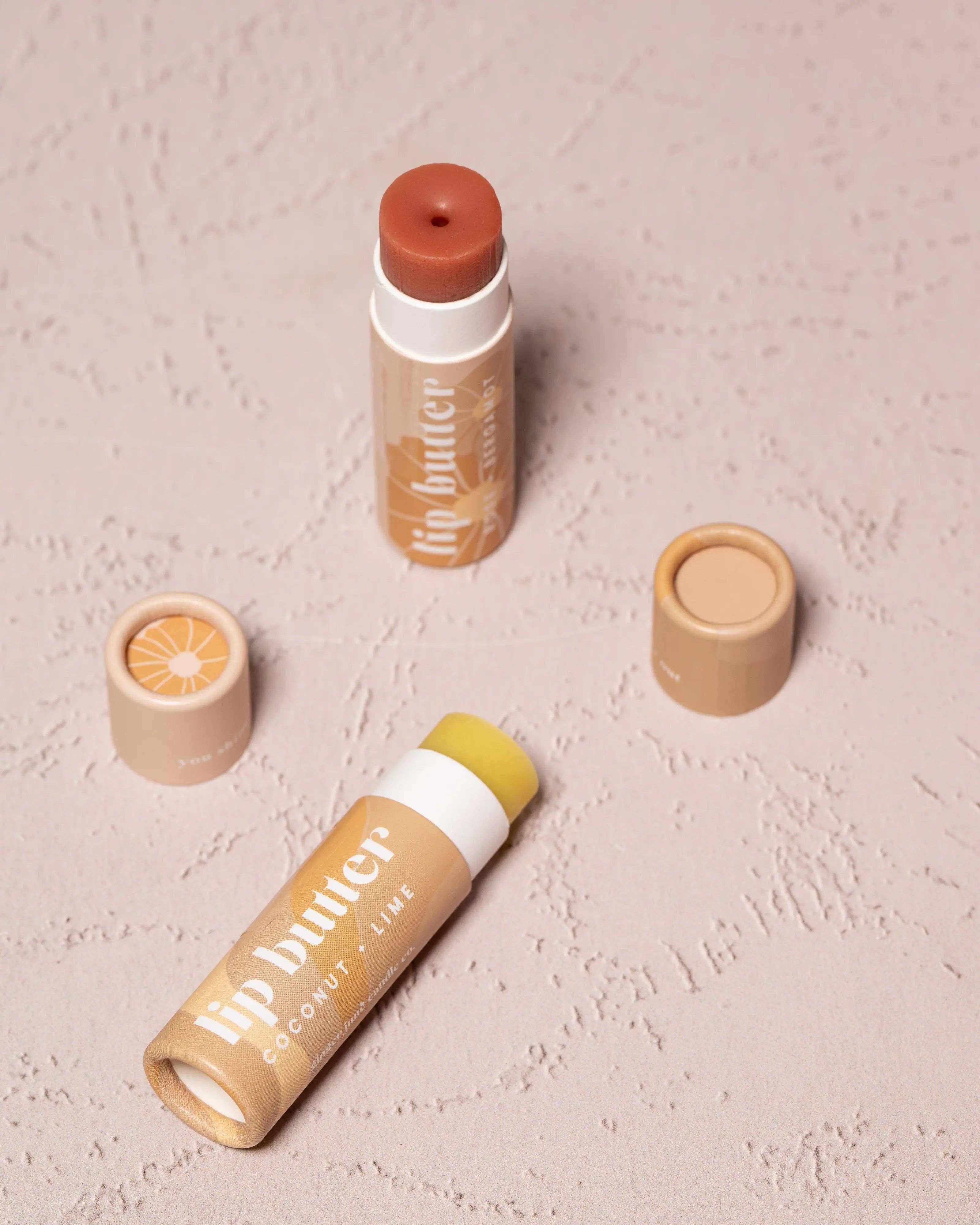 Lip Butter – růže a bergamot | vyživující balzám na rty s olivovým skvalanem