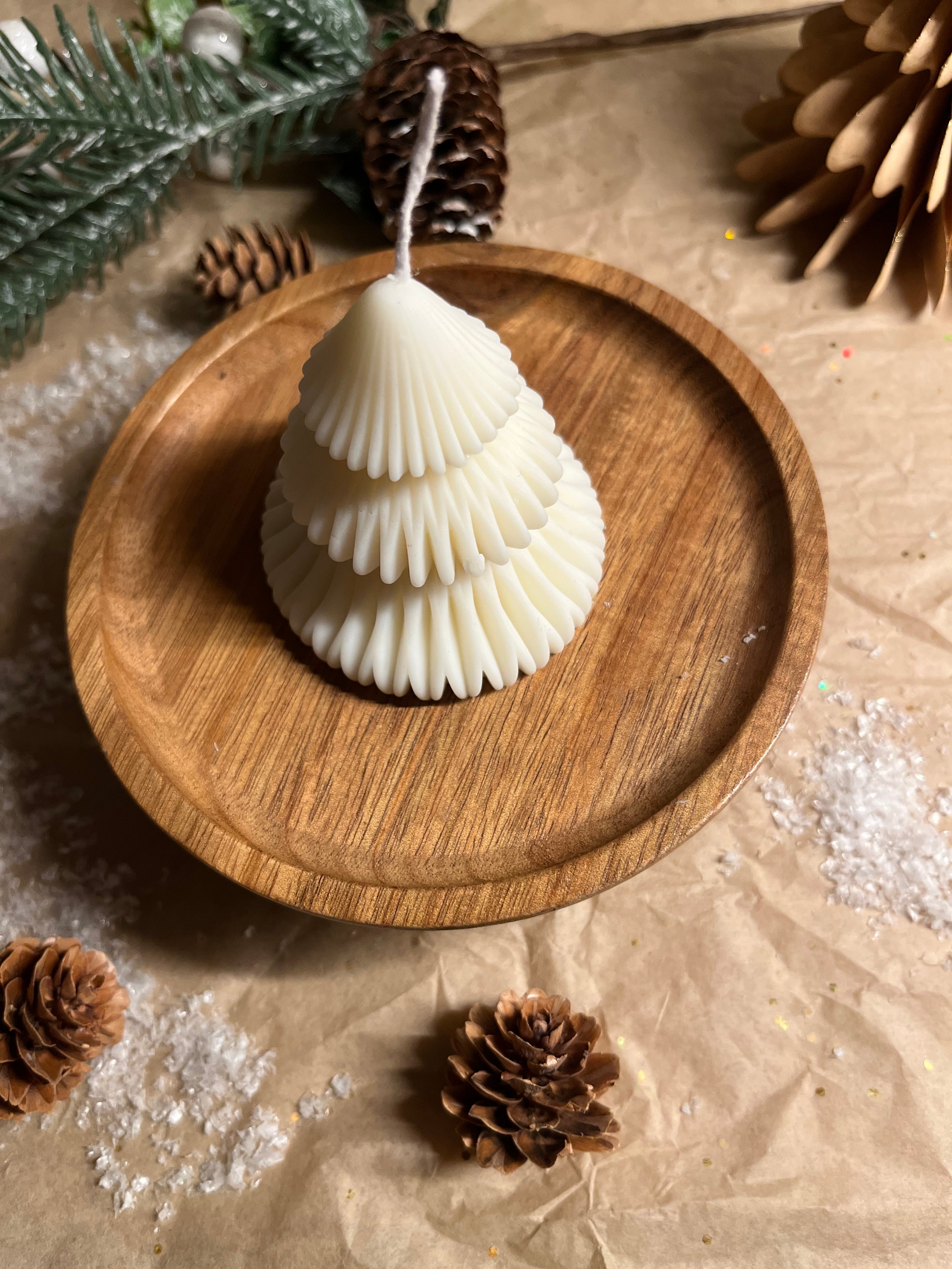 Svíčka Stromek ~ ozdobný