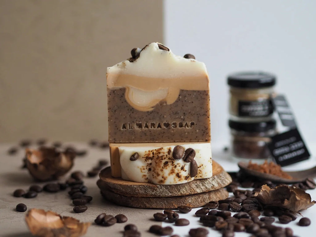 Almara Soap Ručně vyrobené mýdlo Coffee Time