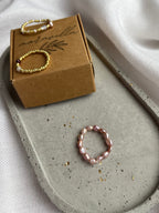 Prstýnek la perla rosa