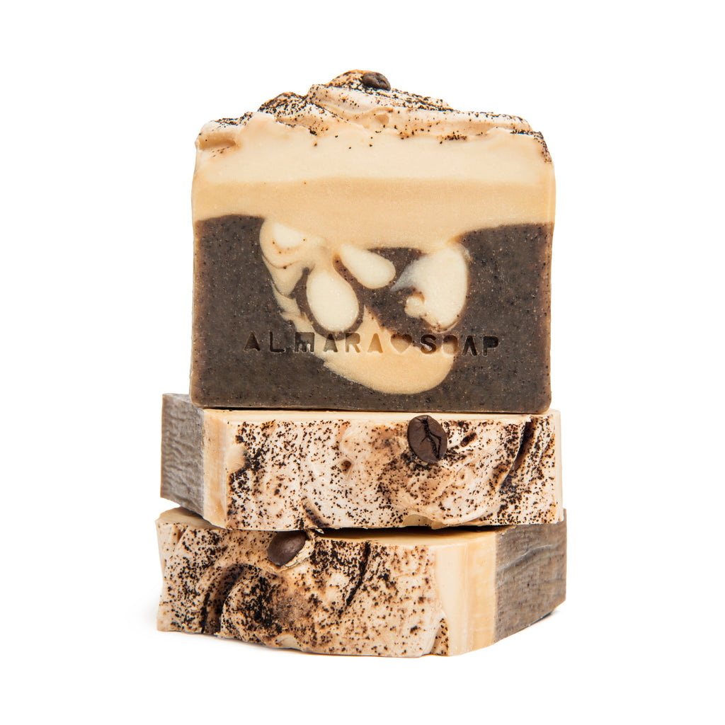 Almara Soap Ručně vyrobené mýdlo Coffee Time - Maravilla.cz