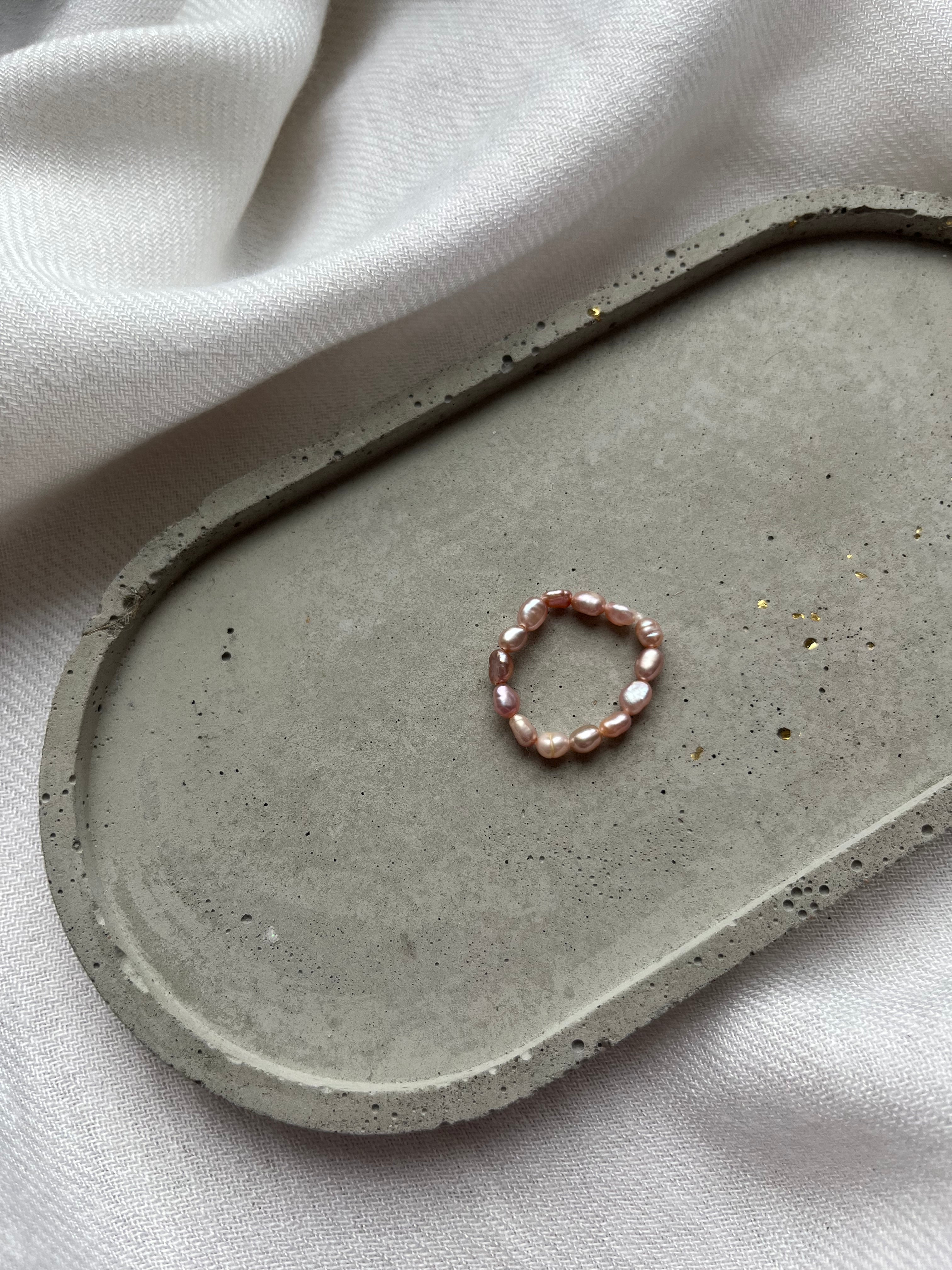 Prstýnek la perla rosa