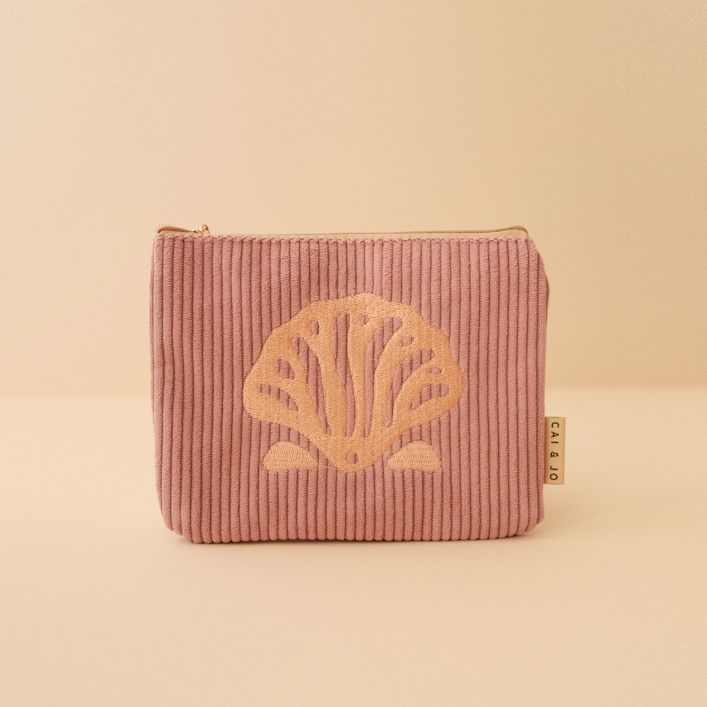 Manšestrová taštička ~ island pink