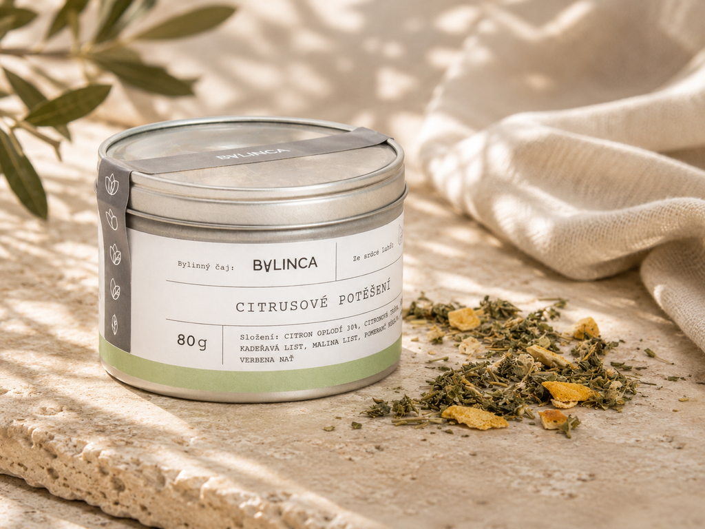 Bylinca Bylinný čaj Citrusové potěšení 80g
