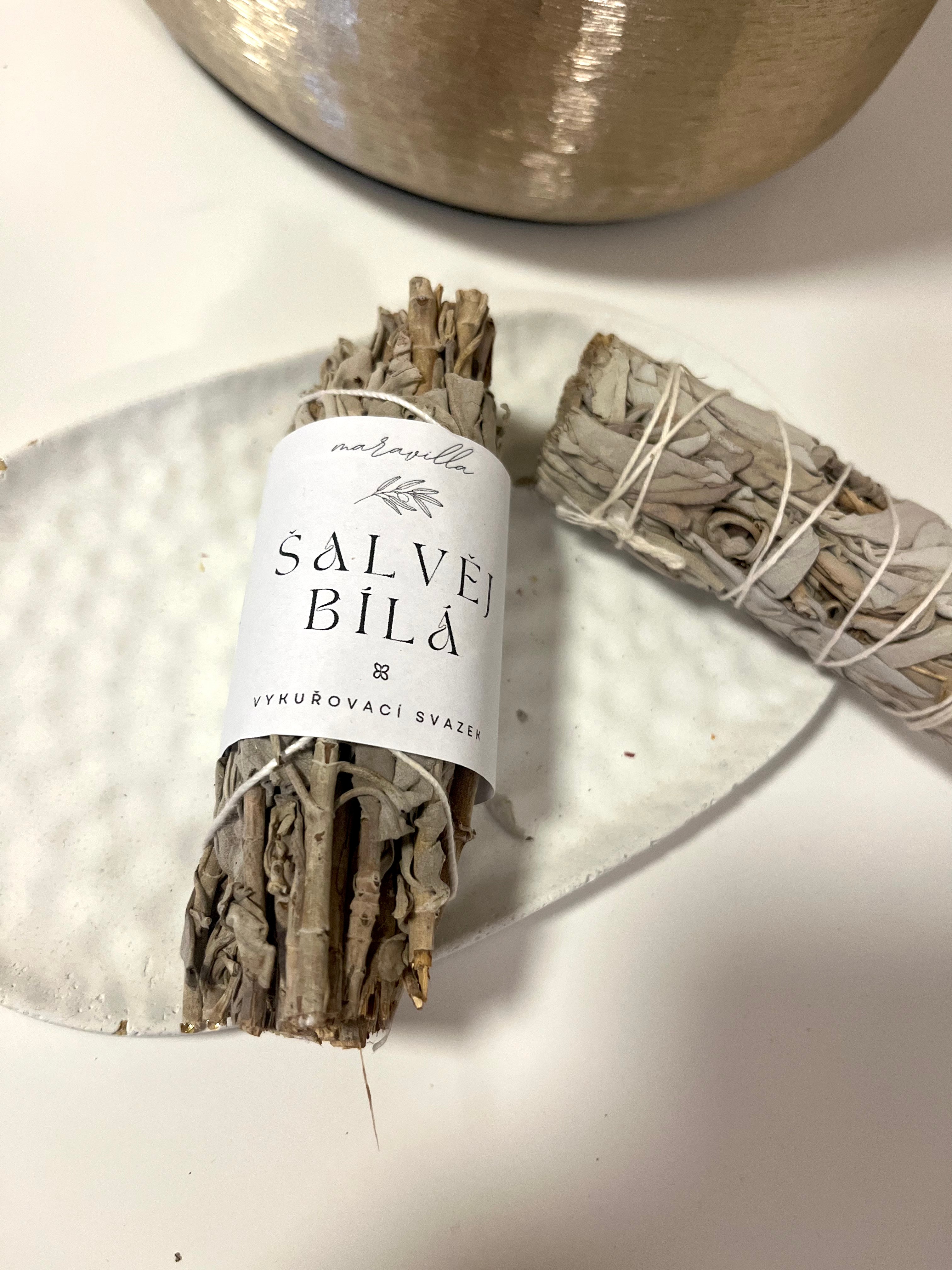 Šalvěj Bílá vykuřovací svazek