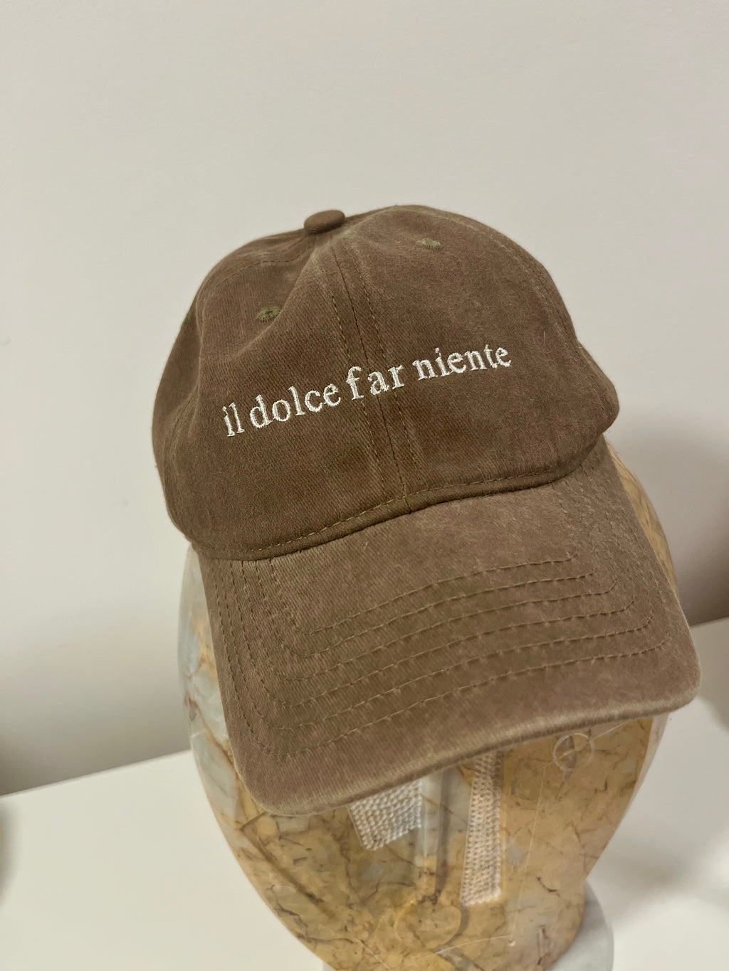 Espresso kšiltovka Il dolce far niente