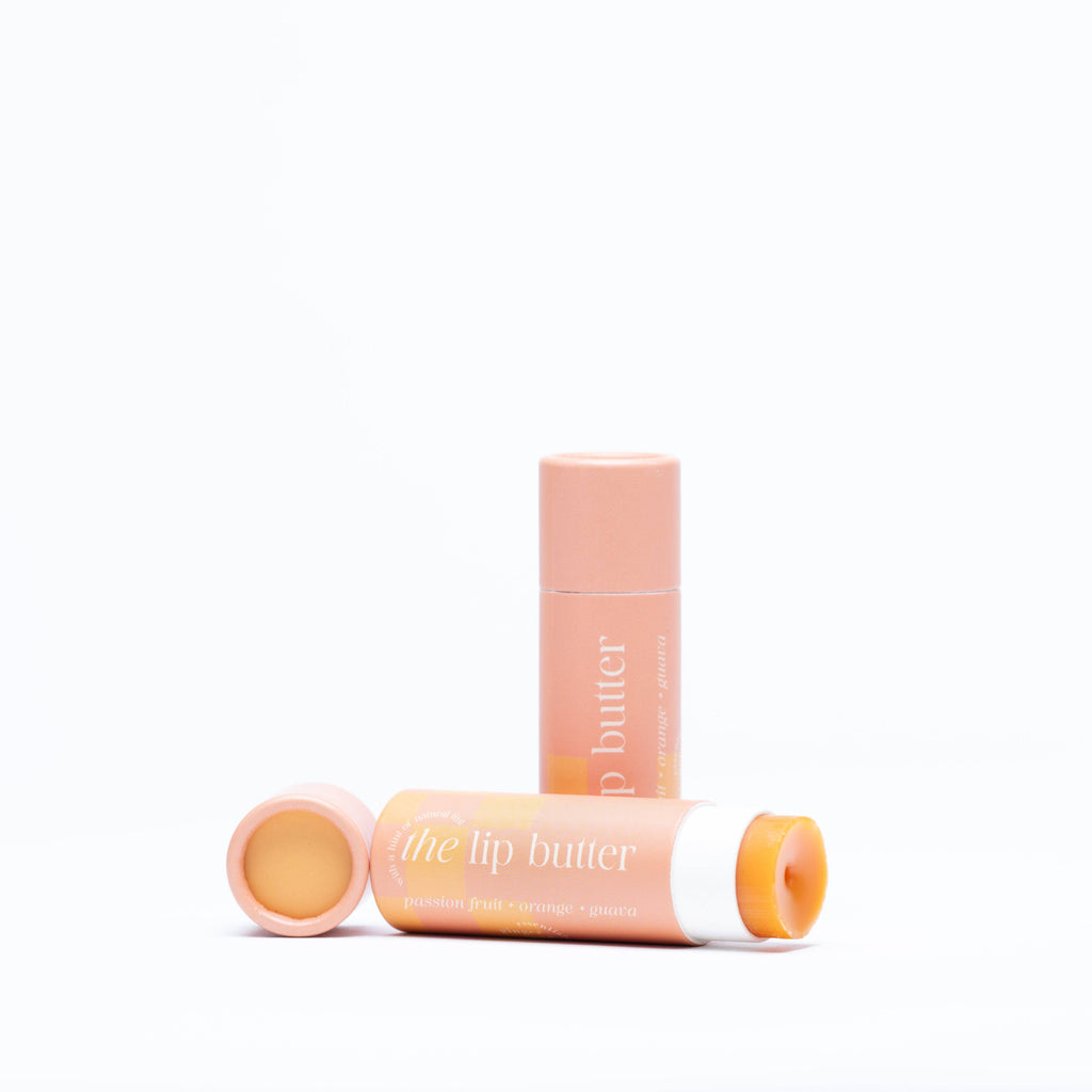 THE Lip Butter – Passion Orange Guava | vyživující balzám na rty s olivovým skvalanem