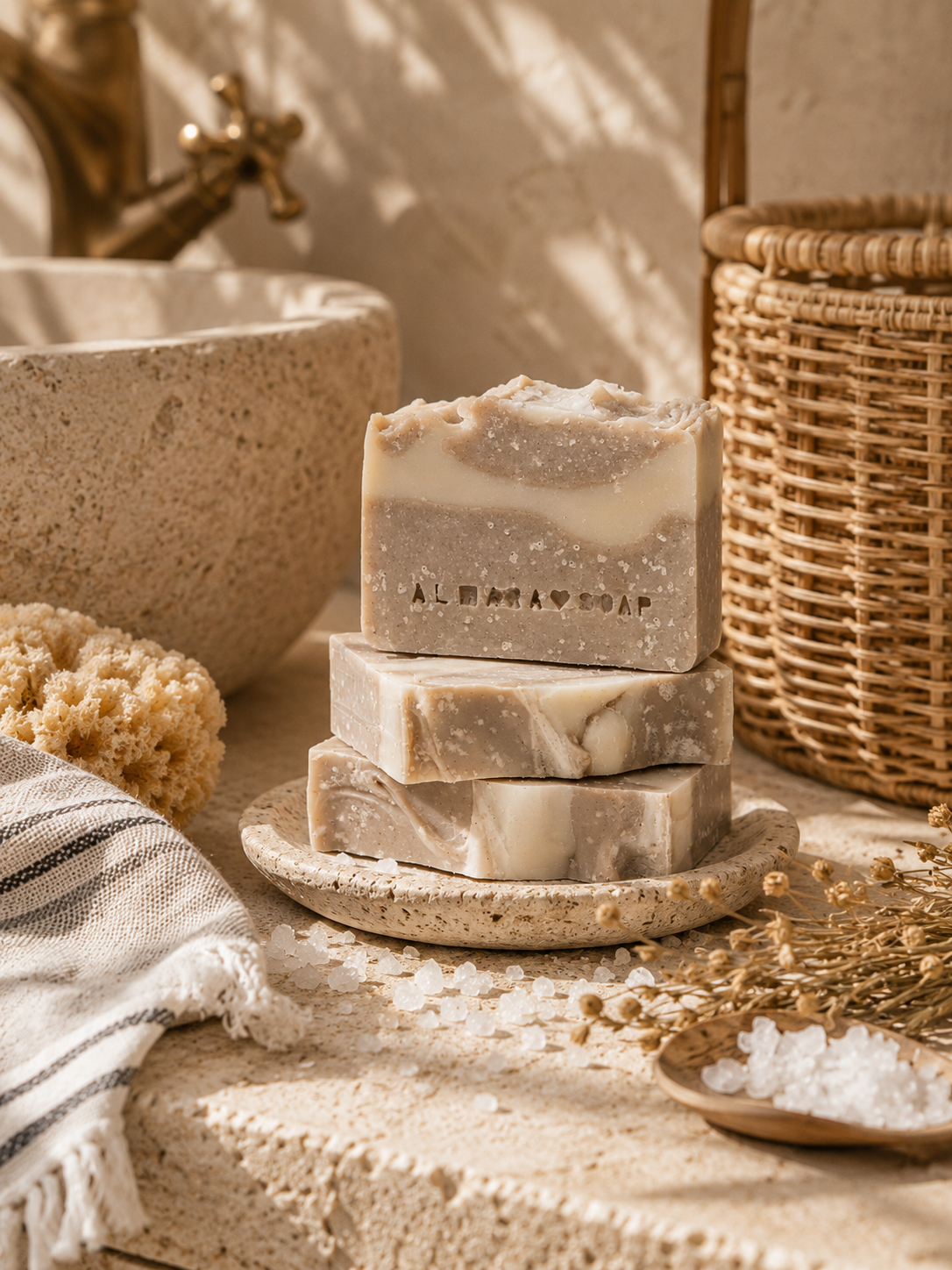 Almara Soap Ručně vyrobené mýdlo Dead Sea