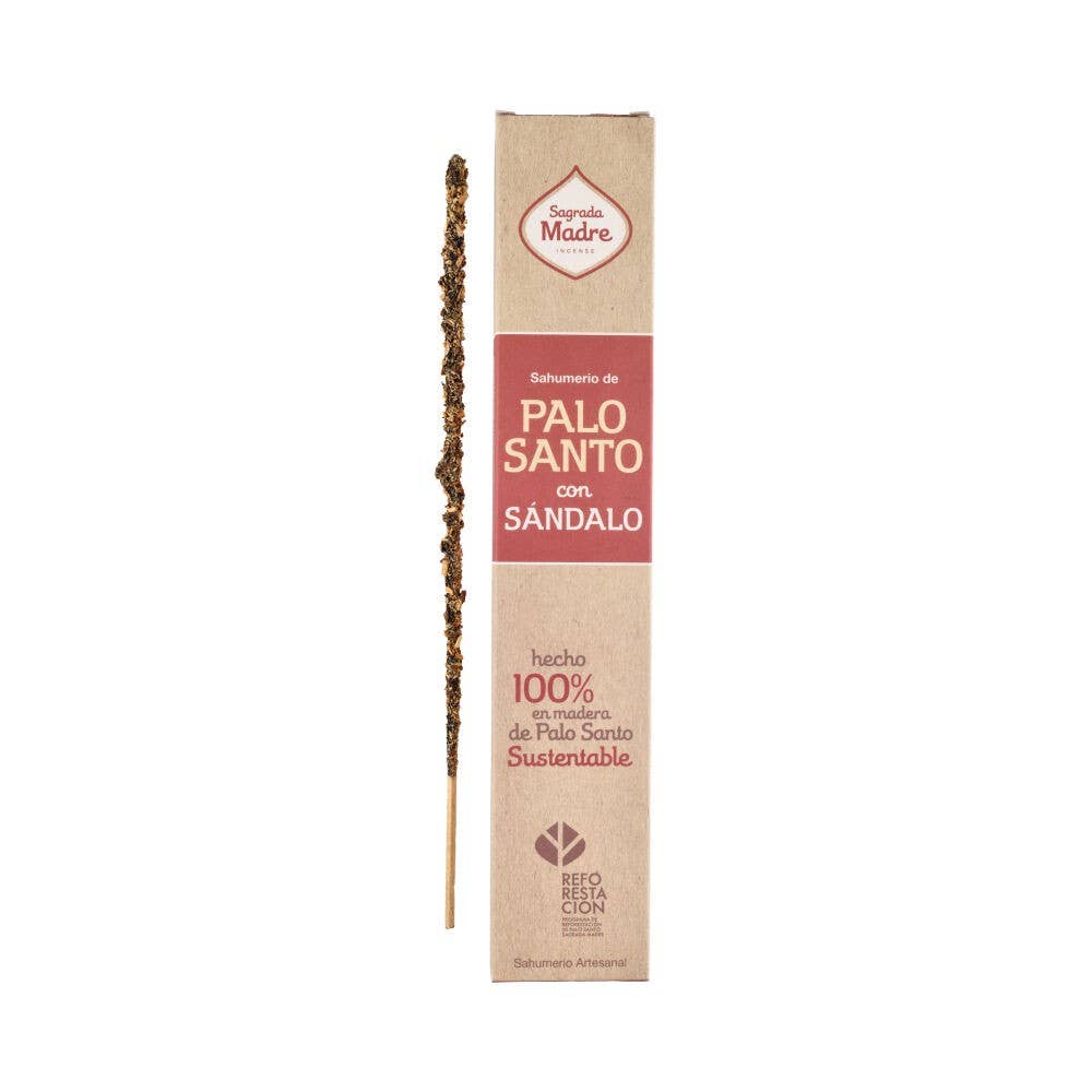 Vonné vykuřovací tyčinky Palo Santo & santalové dřevo