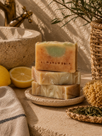 Almara Soap Ručně vyrobené mýdlo Lemon Tea Tree