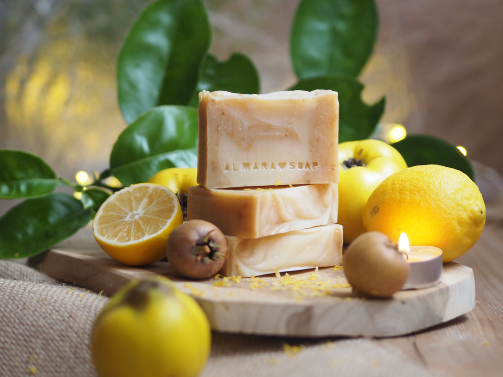 Almara Soap Ručně vyrobené mýdlo Lemon Tea Tree - Maravilla.cz