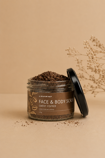 Prírodný kávový scrub Sweet Coffee