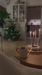 Betonový stojan na adventní svíčky