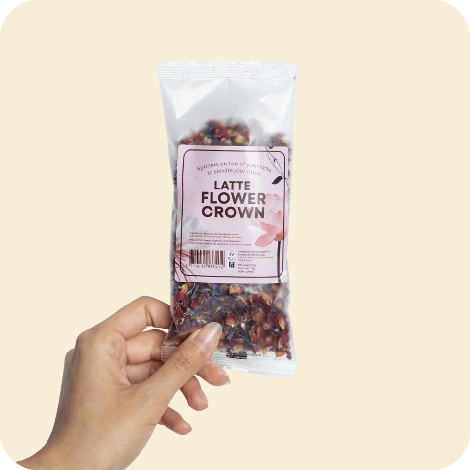 Latte Flower Crown